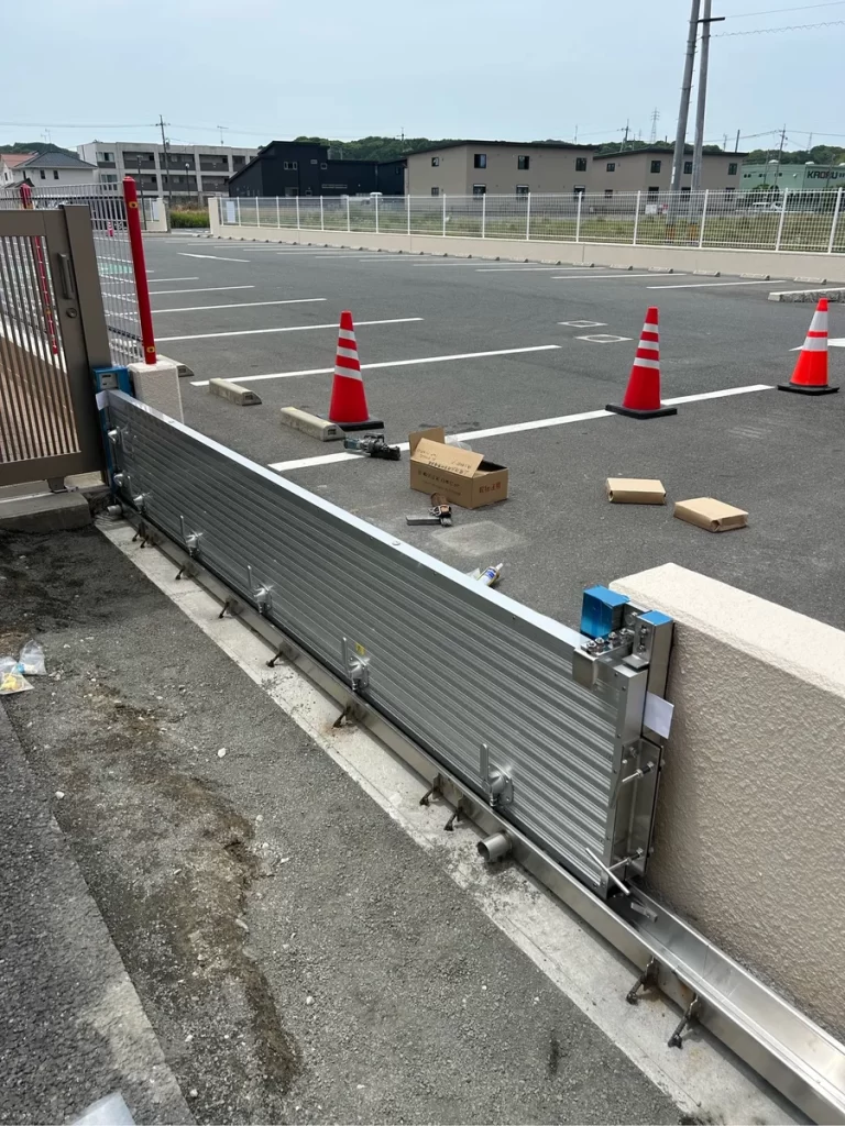 山陽地区保育園 防水板設置工事
