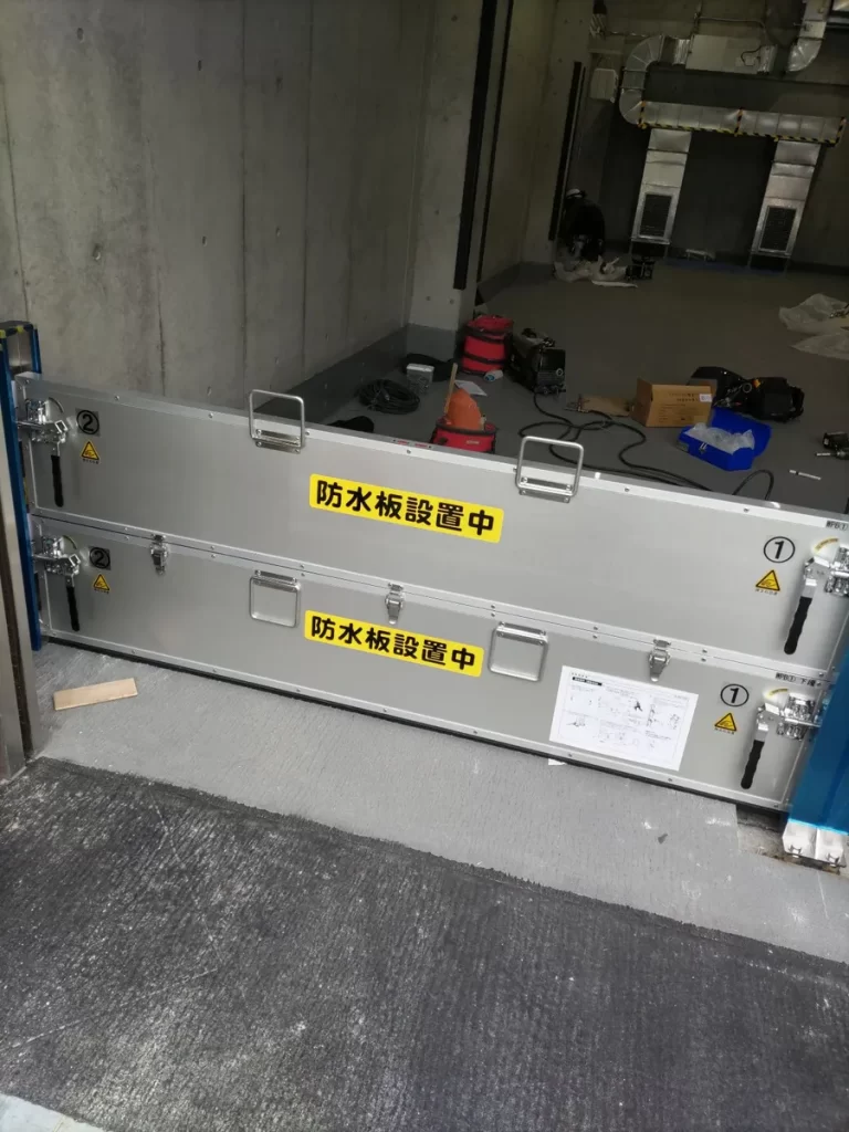 久留米市美術館 防水板設置工事